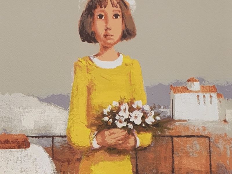 Girl in a yellow dress G