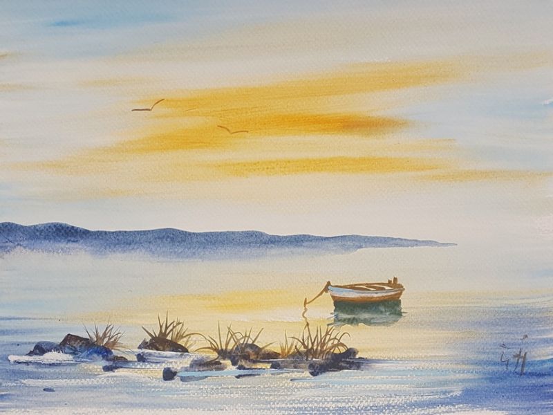 Morski pejsaž 9535 (bez okvira)