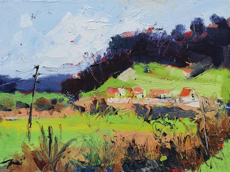 Village landscape IK2205