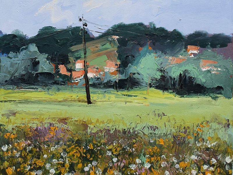 Village landscape IK2211