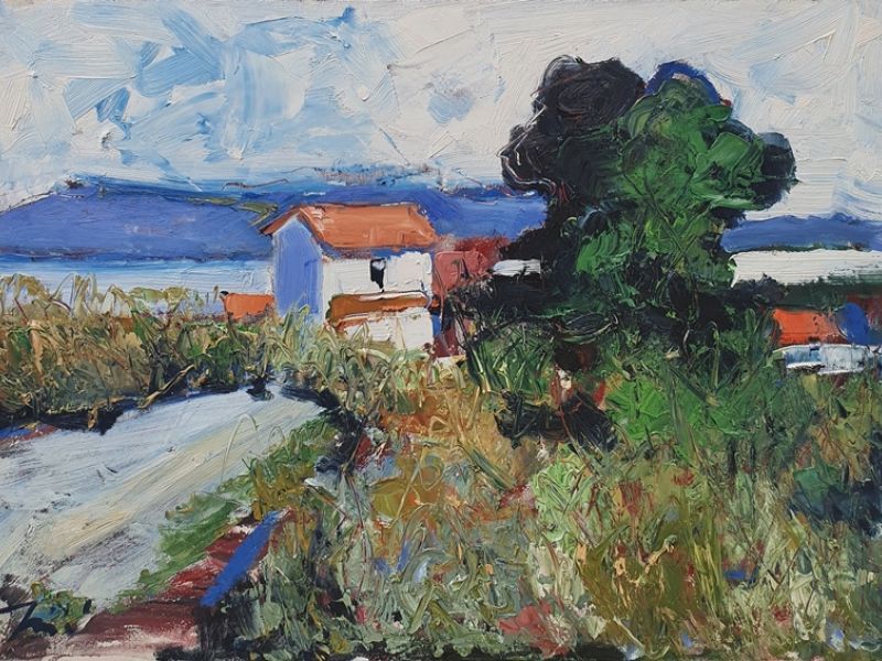 Landscape by the sea IK2116