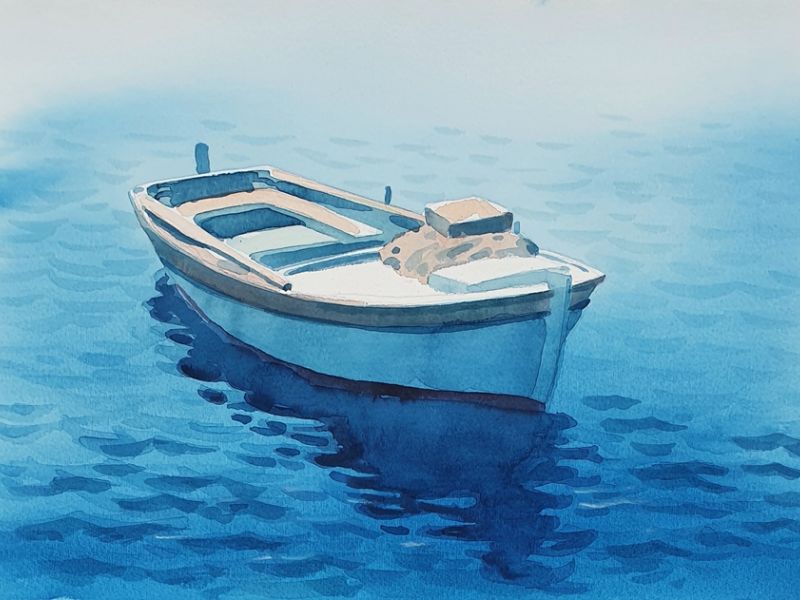 Morski pejsaž 812 (bez okvira)