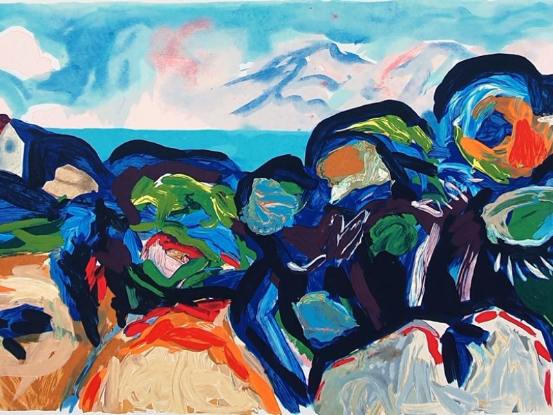 Murtić - Sea landscape G 05