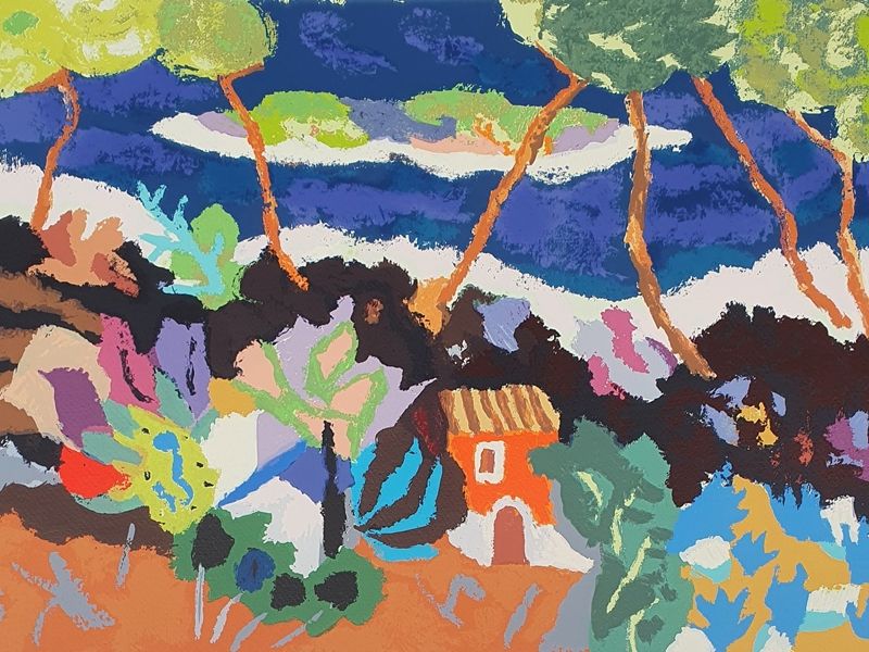 Sea landscape G 802
