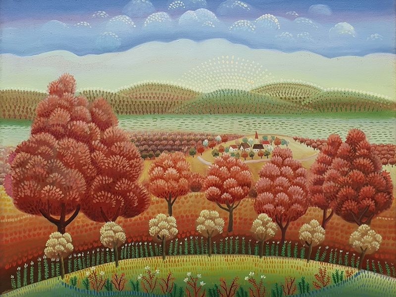 Forest and hills