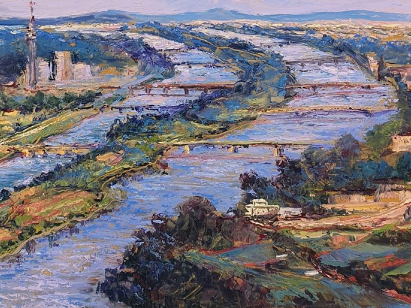 Beč - Mostovi Dunava (bez okvira)