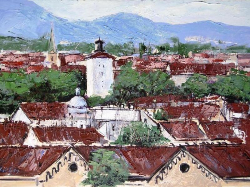 Zagreb - roofs